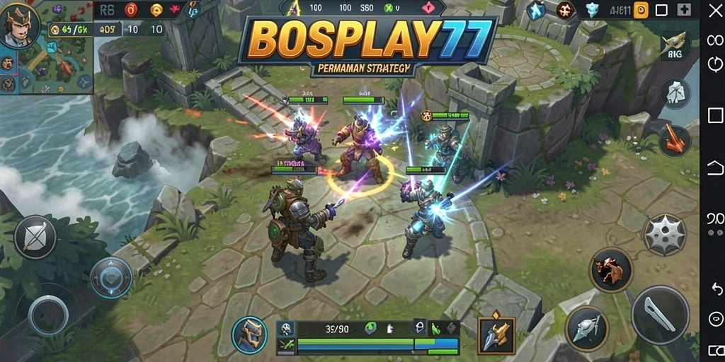 Tampilan gameplay menawan di BOSPLAY77 dengan elemen strategi yang mendebarkan.