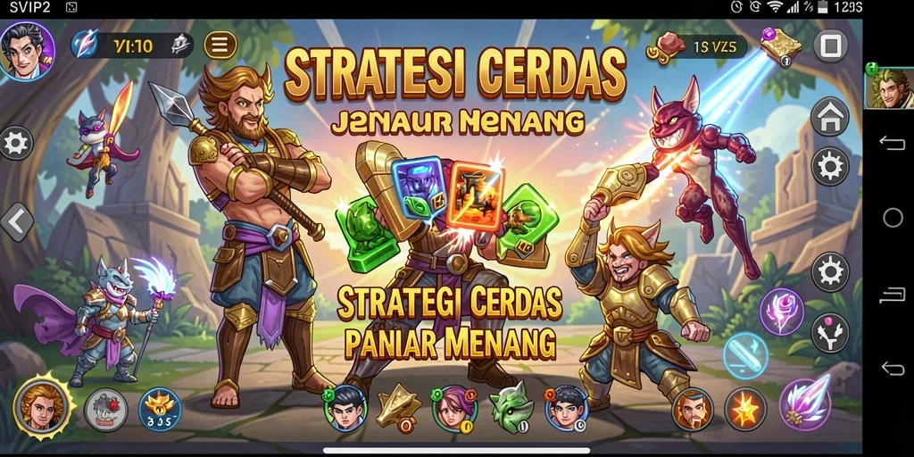 Tampilan gameplay <strong>SVIP2</strong> yang penuh strategi dan aksi.